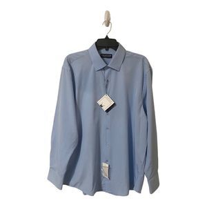 Michael Strahan Collection Men’s Button Down Dress Shirt Size XL